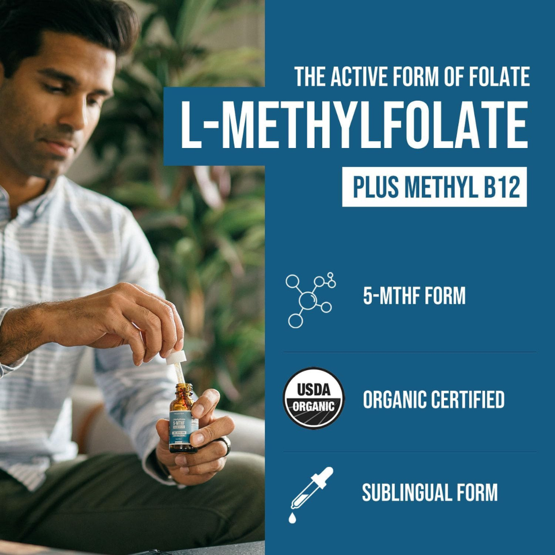 L-Methylfolate Plus Methyl-B12 Drops