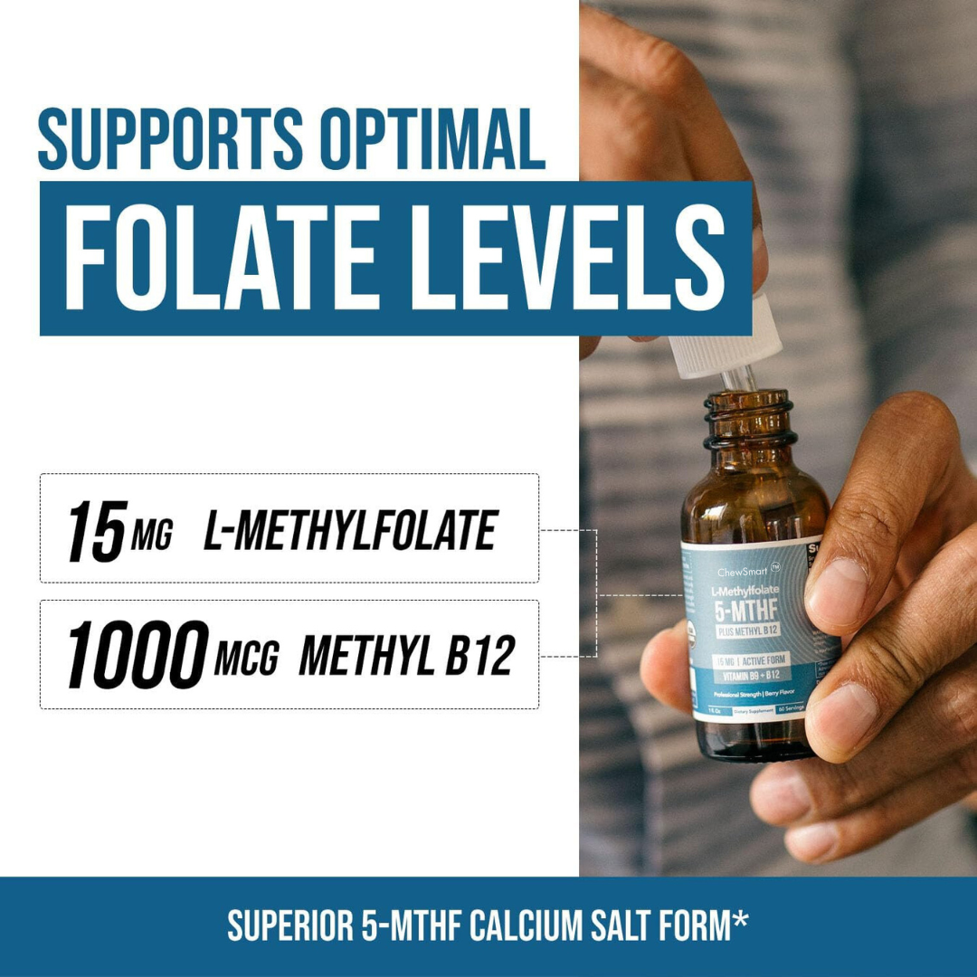 L-Methylfolate Plus Methyl-B12 Drops