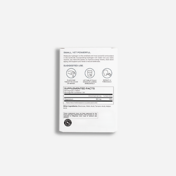 Molecular Hydrogen Tablets